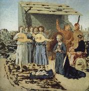 Piero della Francesca The Nativity oil painting